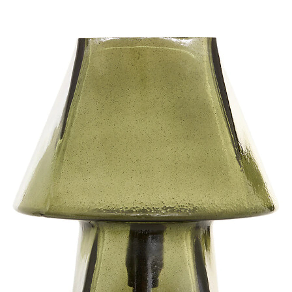 Lampada da Tavolo Elita in Vetro, H26cm, 20x20x26cm, Attacco E14, IP20 — 4 Colori