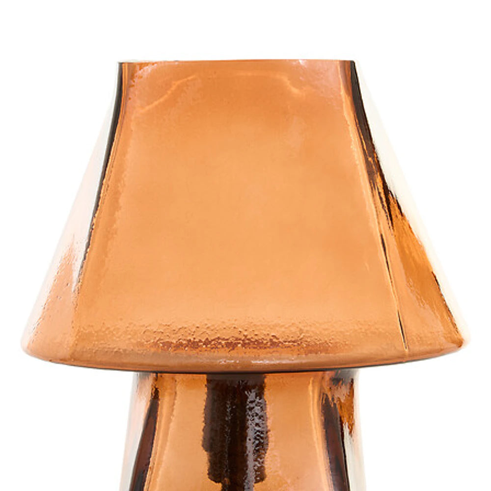 Lampada da Tavolo Elita in Vetro, H26cm, 20x20x26cm, Attacco E14, IP20 — 4 Colori