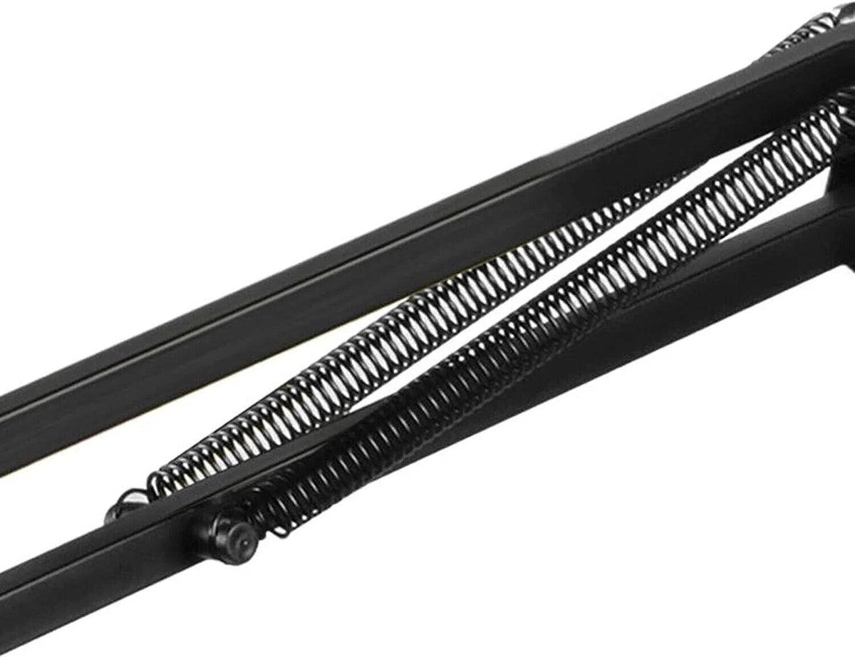 Lampada LED Scrivania con Braccio Flessibile e Morsetto, 80 LED, 10 Livelli, 3 Colori, 5,6W 230V, Nera