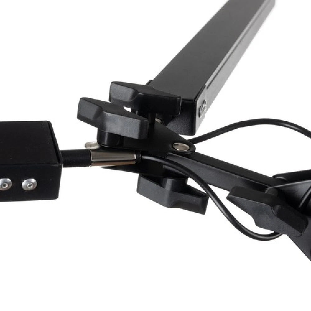 Lampada led  da tavolo scrivania braccio pieghevole con morsetto dimmerabile 24w