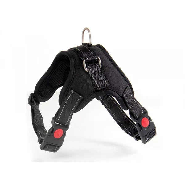 Pettorina per Cane Taglia XL, Senza Pressione, Riflettente, Regolabile, fino a 30kg, PP + Poliestere