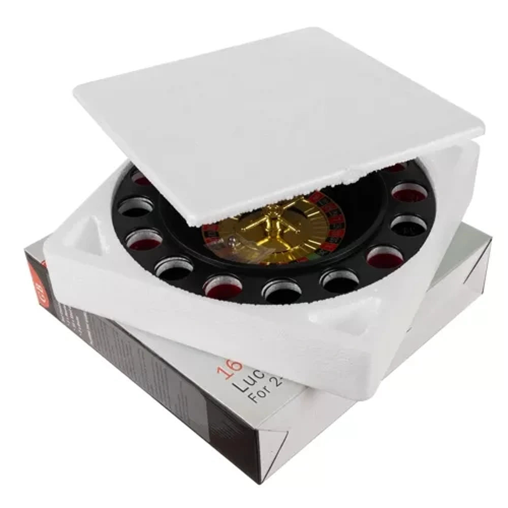 Roulette Russa Alcolica 16 Bicchieri Gioco Tavolo Drinking Game feste celibato