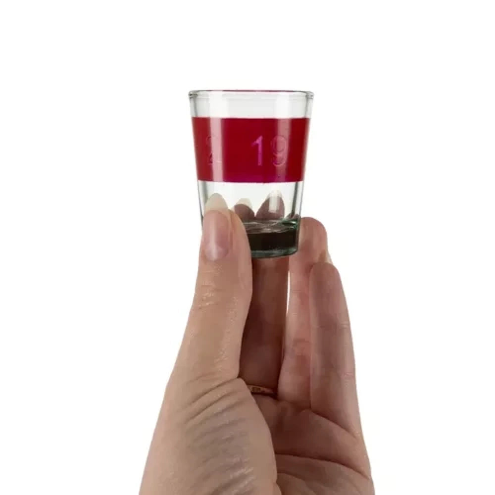 Roulette Russa Alcolica 16 Bicchieri Gioco Tavolo Drinking Game feste celibato