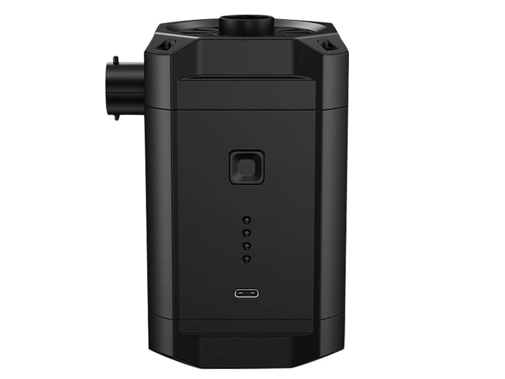 Pompa ad aria elettrica portatile per gonfiabili batteria inclusa 5200 mah