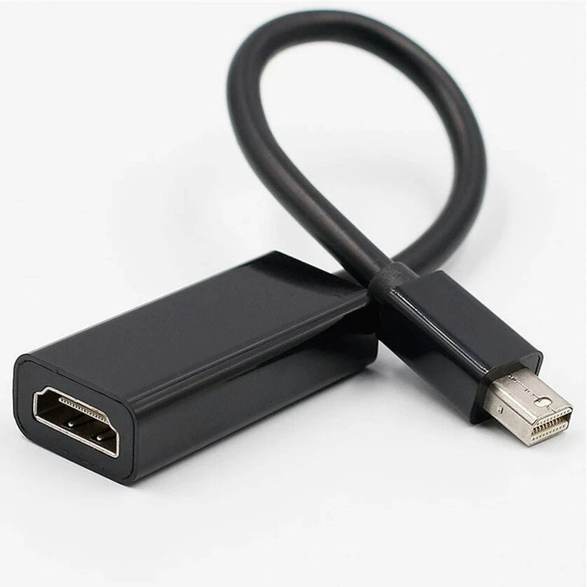 Cavo adattatore mini displayport a hdmi femmina display port 1080p nero