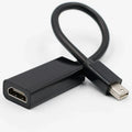 Cavo adattatore mini displayport a hdmi femmina display port 1080p nero