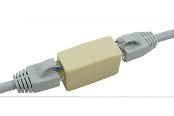 Accoppiatore cavo ethernet rj 45 adattatore lan giunto plug prolunga