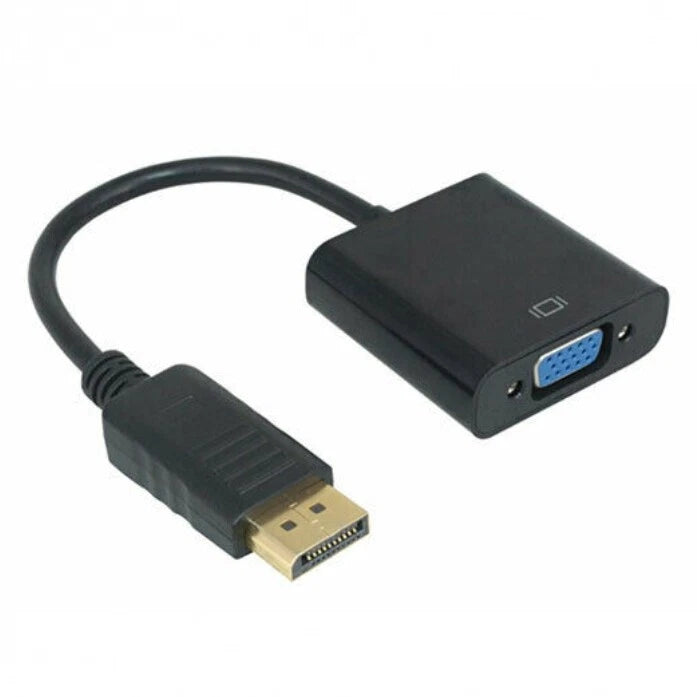 Adattatore dispolay port digitale a vga analogico 1080p maschio femmina