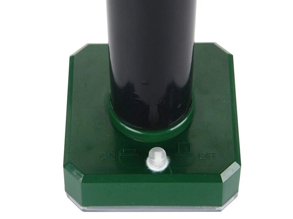 Repellente ad Ultrasuoni Solare per Talpe, Roditori e Serpenti, IP65, 650m², 400-1000Hz, per Giardino e Prato