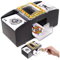 Mischia carte automatico elettronico card shuffler per 1-2 mazzi carte poker