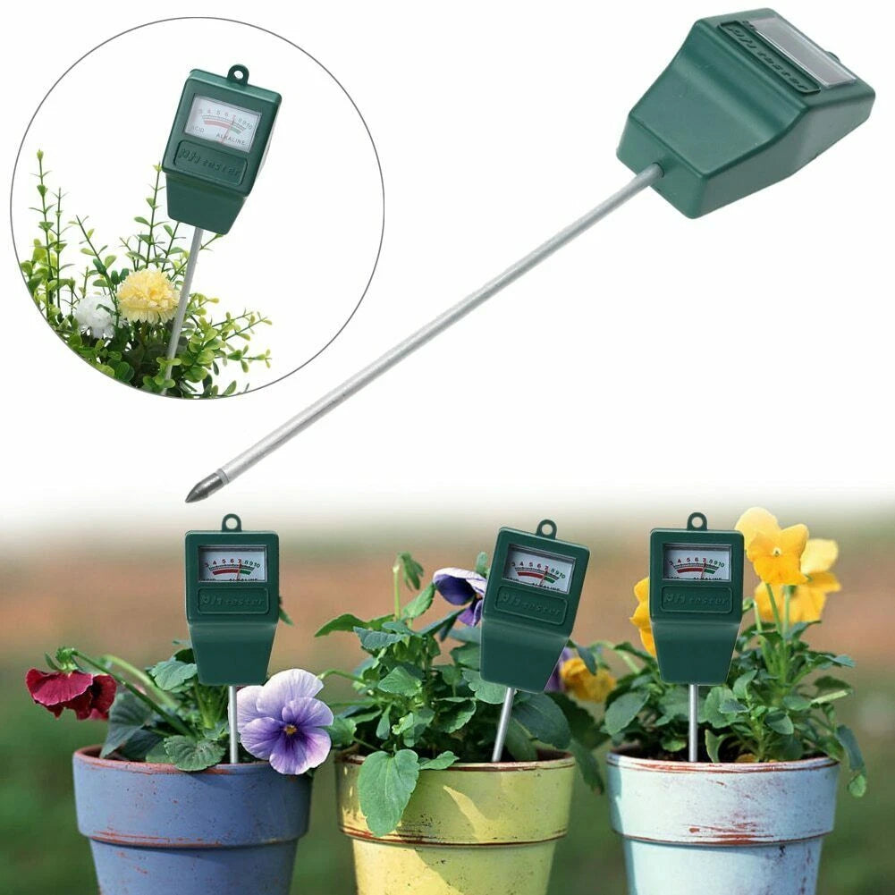 Tester misuratore ph suolo, terreno per coltivazione piante fiori e verdure