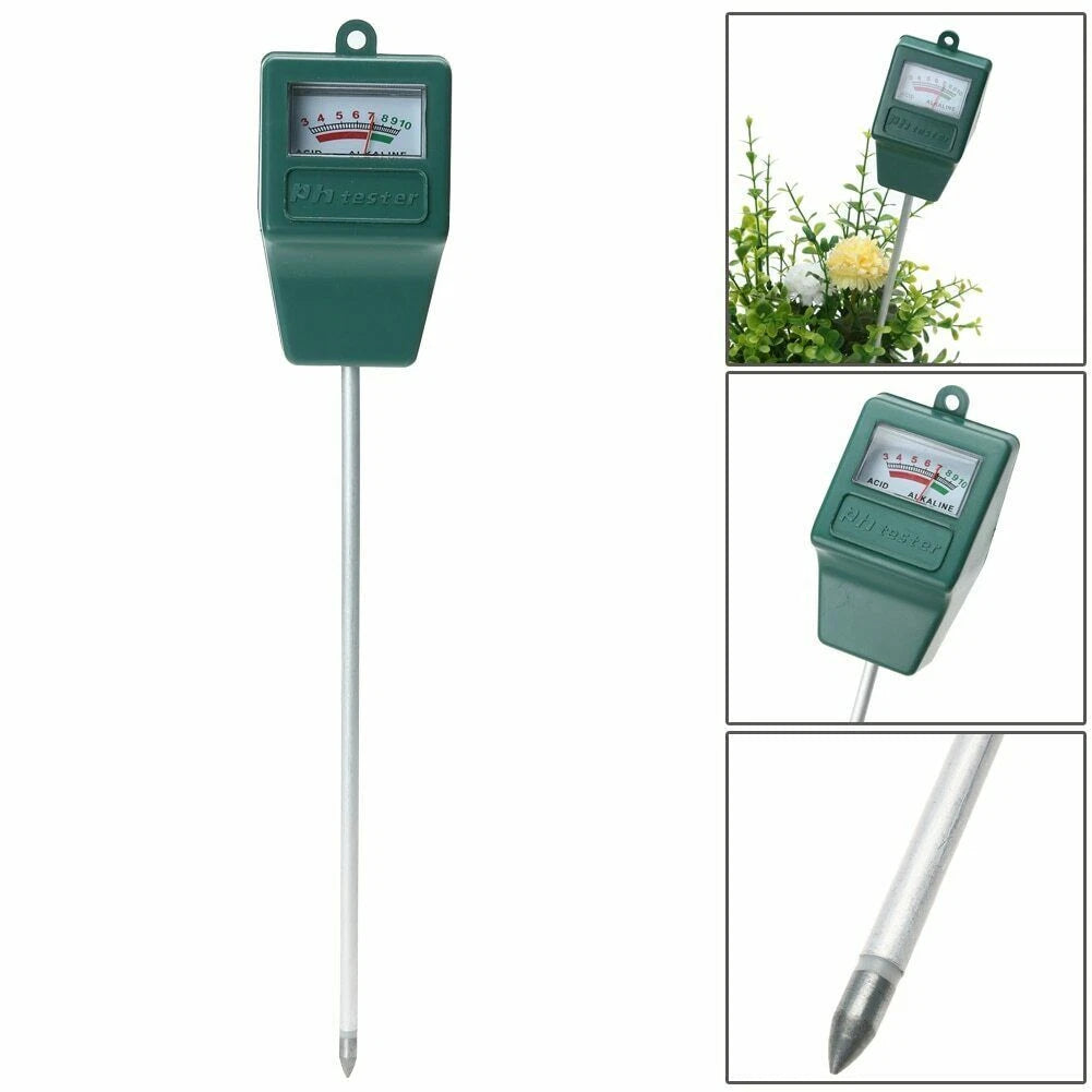 Tester misuratore ph suolo, terreno per coltivazione piante fiori e verdure