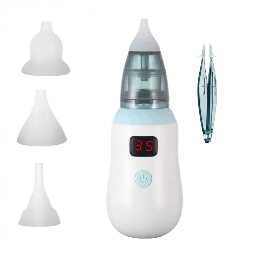 Aspiratore nasale elettrico aspira muco per bambibi, batteria ricaricabile usb