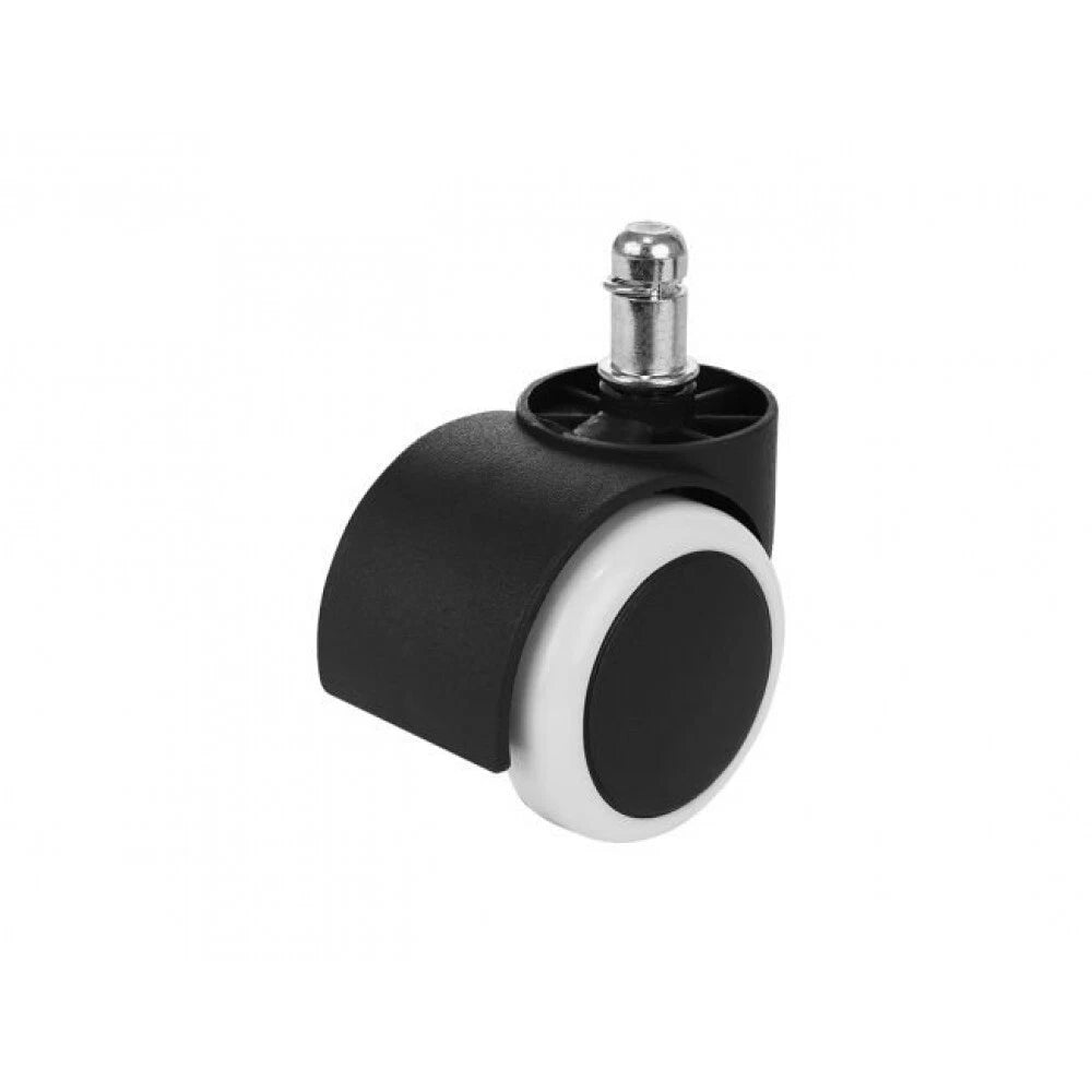 Set 5 ruote per sedia da ufficio rotelle nere kit ricambio poltrona girevole