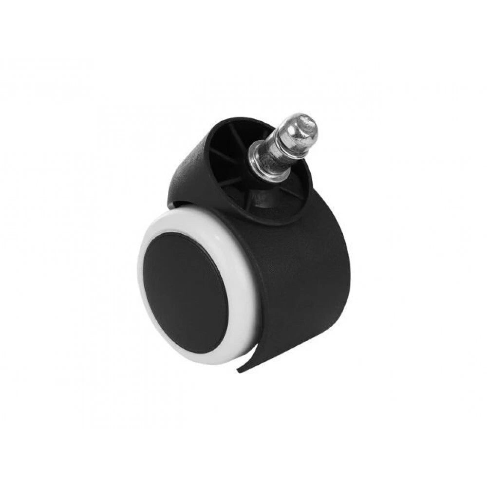 Set 5 ruote per sedia da ufficio rotelle nere kit ricambio poltrona girevole