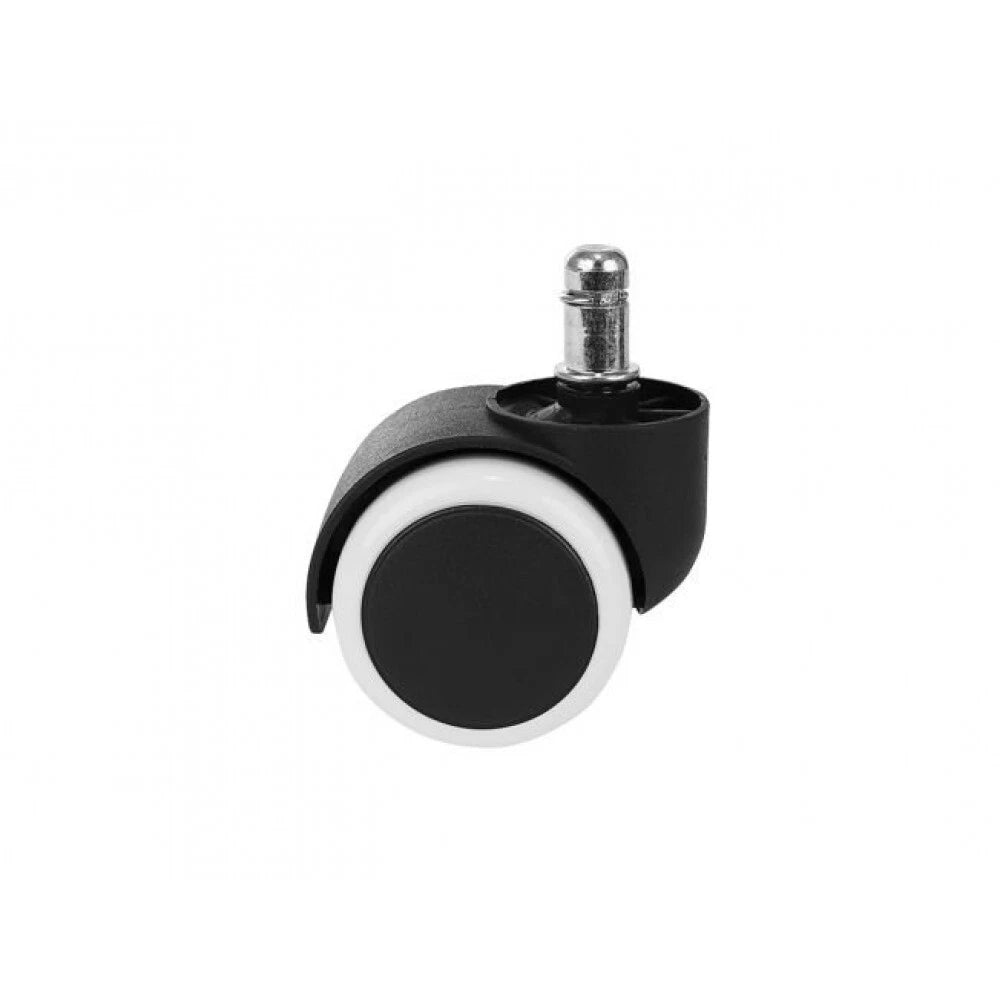 Set 5 ruote per sedia da ufficio rotelle nere kit ricambio poltrona girevole