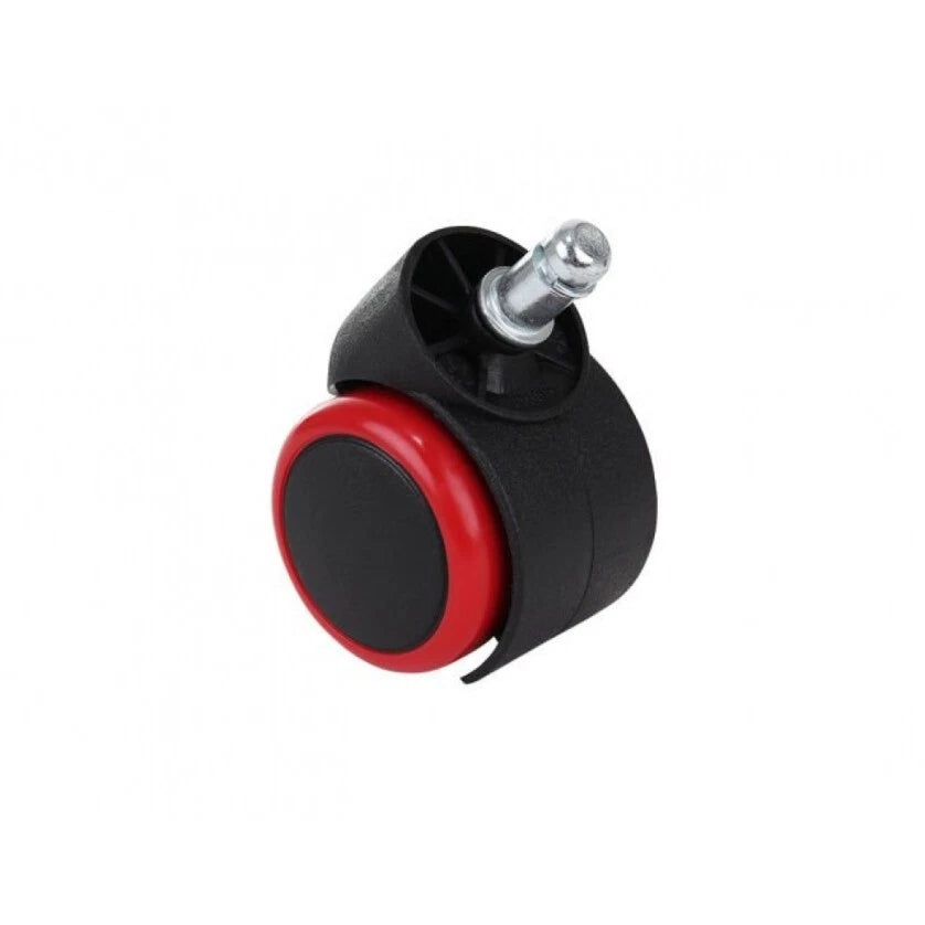 Set 5 ruote per sedia da ufficio rotelle nere kit ricambio poltrona girevole
