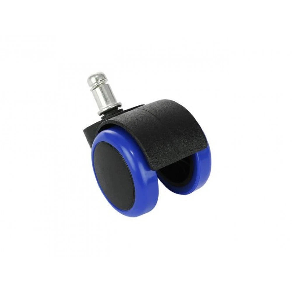 Set 5 ruote per sedia da ufficio rotelle nere kit ricambio poltrona girevole