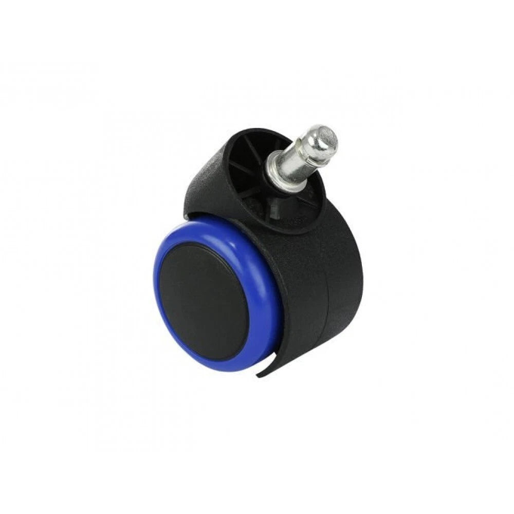 Set 5 ruote per sedia da ufficio rotelle nere kit ricambio poltrona girevole