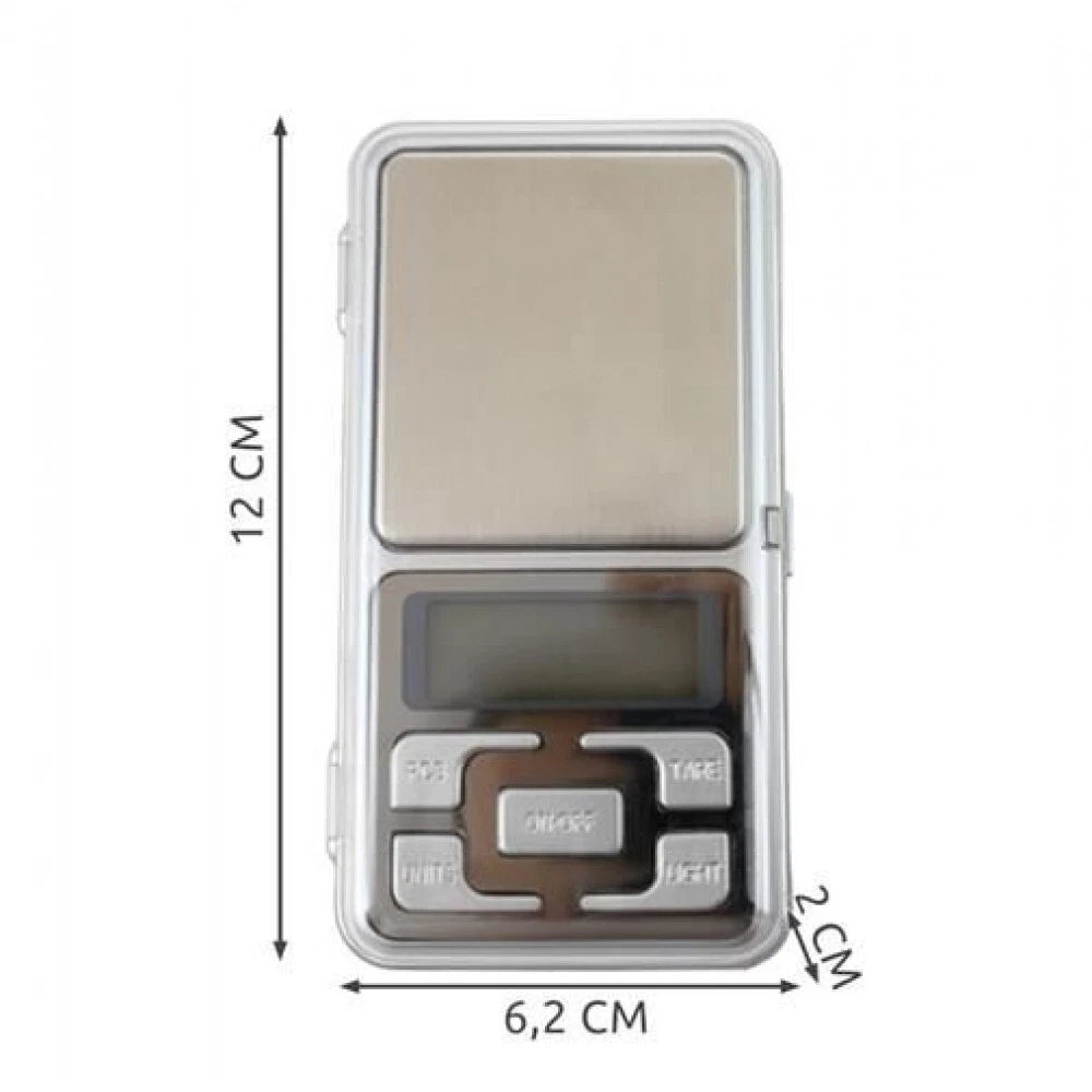Mini bilancia bilancino di precisione pesa digitale lcd 0,1gr 500g