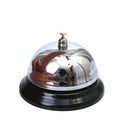 Campanello da tavolo in metallo con pulsante per suono ristorante, hotel, albergo