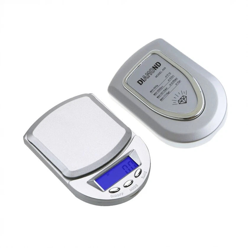 Bilancino elettronico bilancia di precisione digitale lcd pesa 0,1g a 500g peso