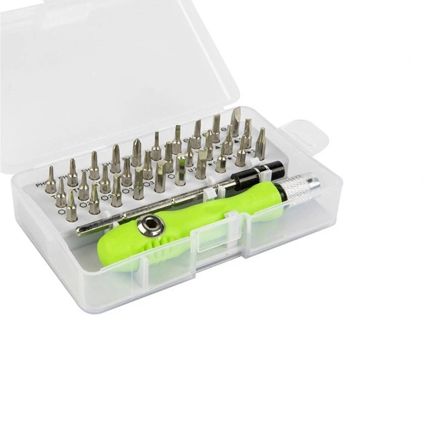Set di cacciaviti punte di precisione 32 in 1 giraviti magnetici per riparazione