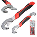 Chiave chiavi universale in acciaio per dadi bulloni 9-32 mm snap'n grip set 2pz