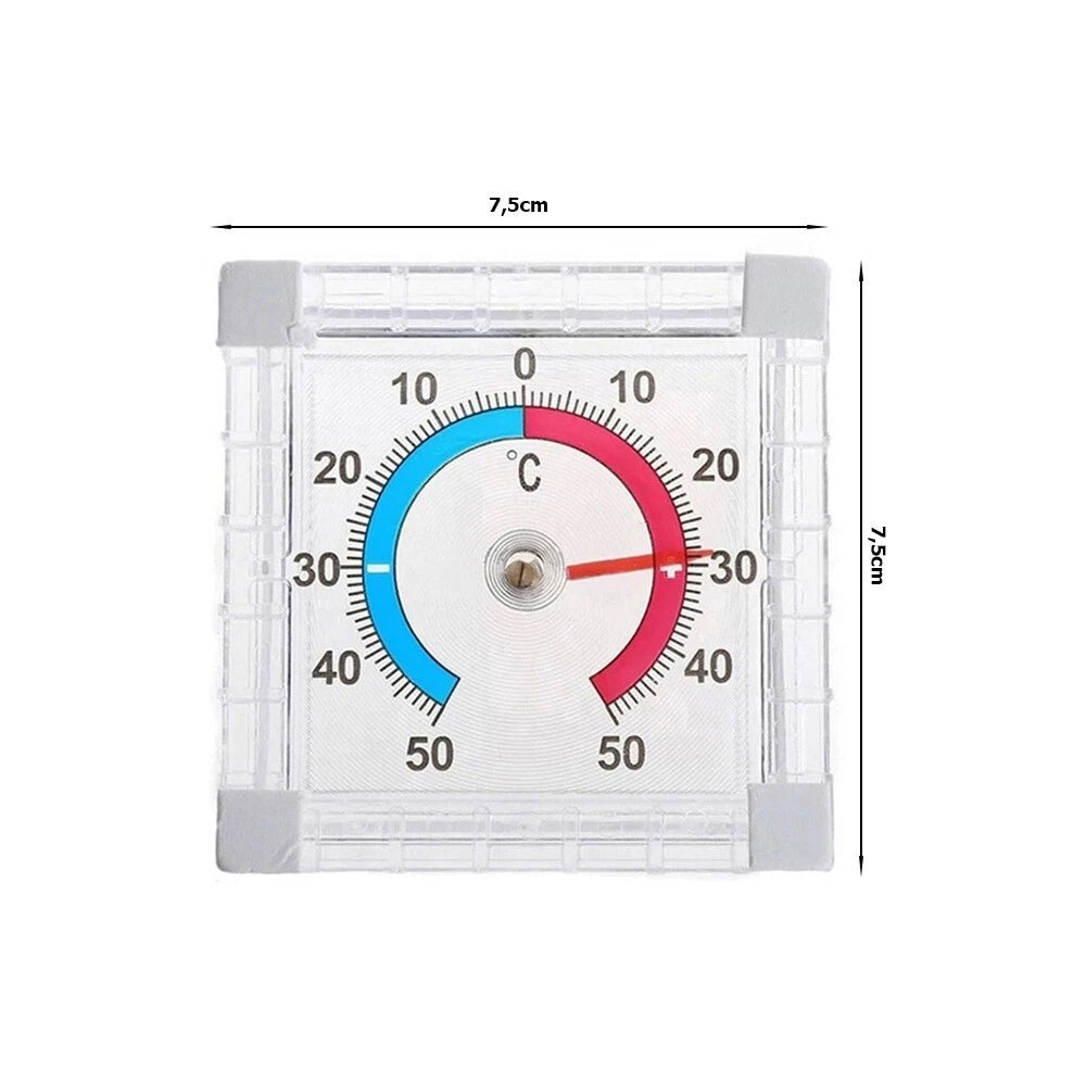 Termometro per finestra +50° -50° misuratore della temperatura interno esterno
