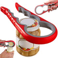 Apri barattolo a mano universale 4 in 1 antiscivolo, svita tappo