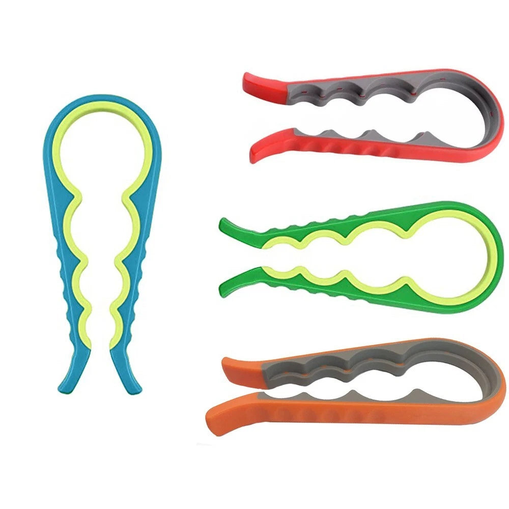 Apri barattolo a mano universale 4 in 1 antiscivolo, svita tappo