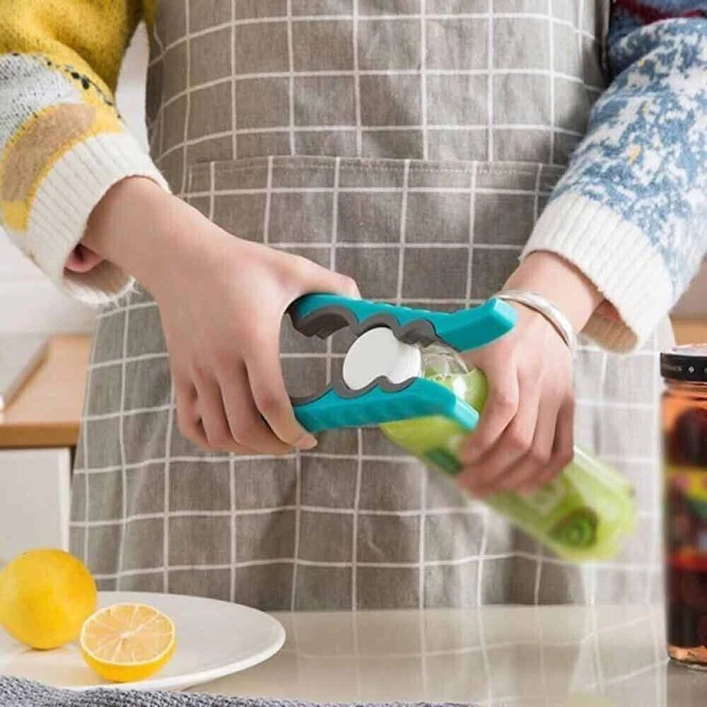 Apri barattolo a mano universale 4 in 1 antiscivolo, svita tappo