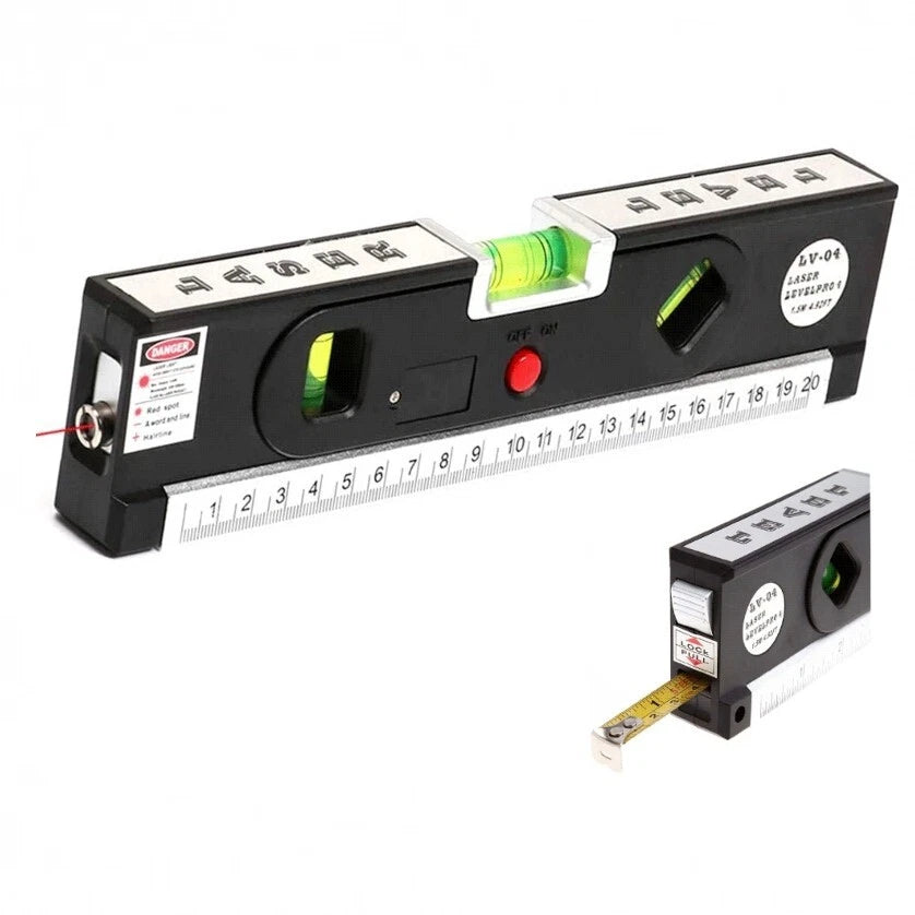 Livella laser 4 in 1 orizzonte o verticale metro misurazione livella bolla linee