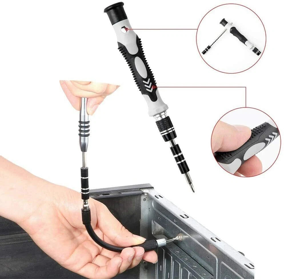 Set cacciaviti di precisione 115 in 1 magnetico riparazione smartphone orologi