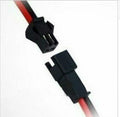 2x coppia connettore cavo maschio/femmina per striscia led monocolore 2x10cm