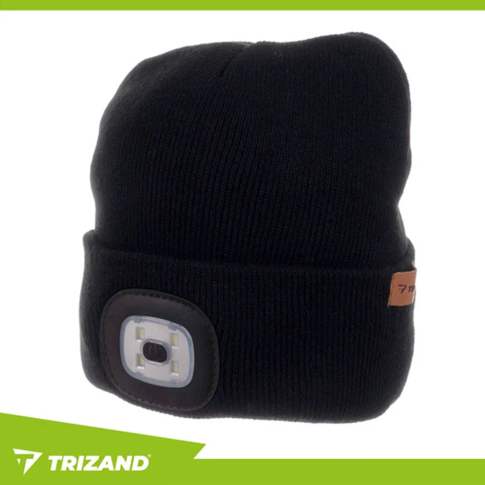Cappello con Torcia LED Ricaricabile USB Berretto Invernale Running e Corsa