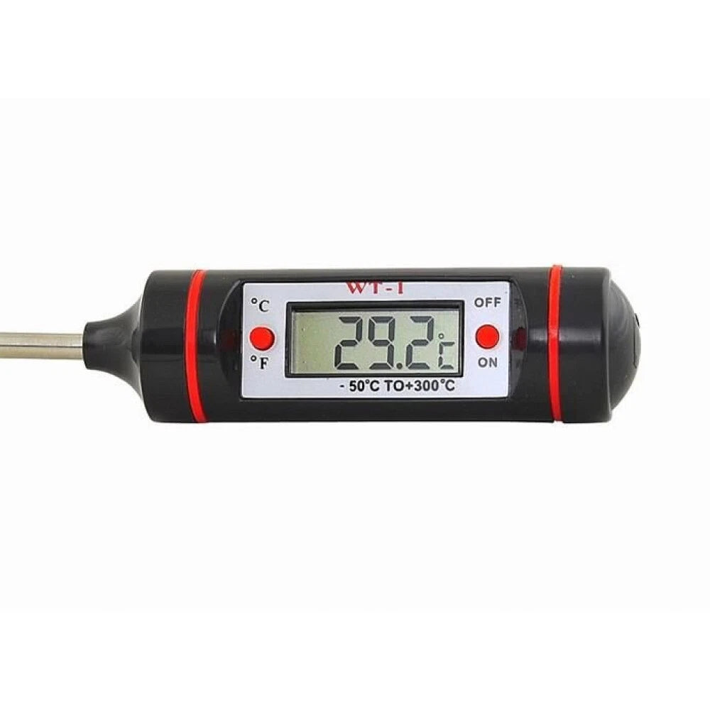 Termometro digitale professionale da cucina per alimenti, bbq, acquario + sonda