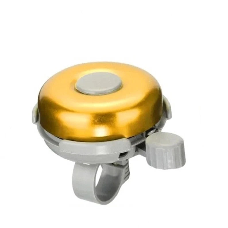 Campanello Bici in Alluminio, Universale Manubrio 23mm, Grilletto a Molla, 20g, 7 Colori