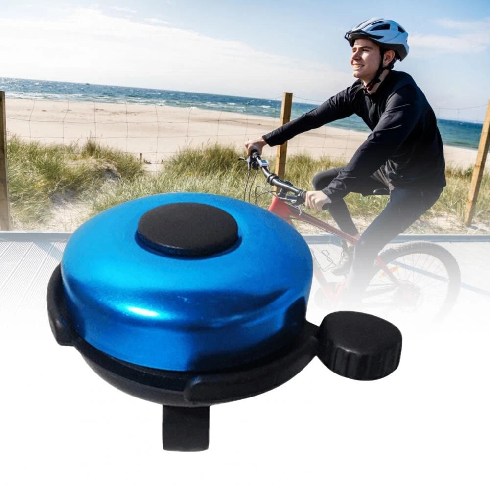 Campanello Bici in Alluminio, Universale Manubrio 23mm, Grilletto a Molla, 20g, 7 Colori