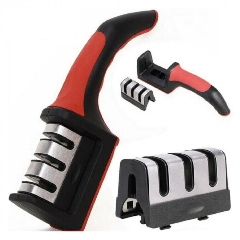 Affila coltelli professionale per 3 lame affilature da cucina