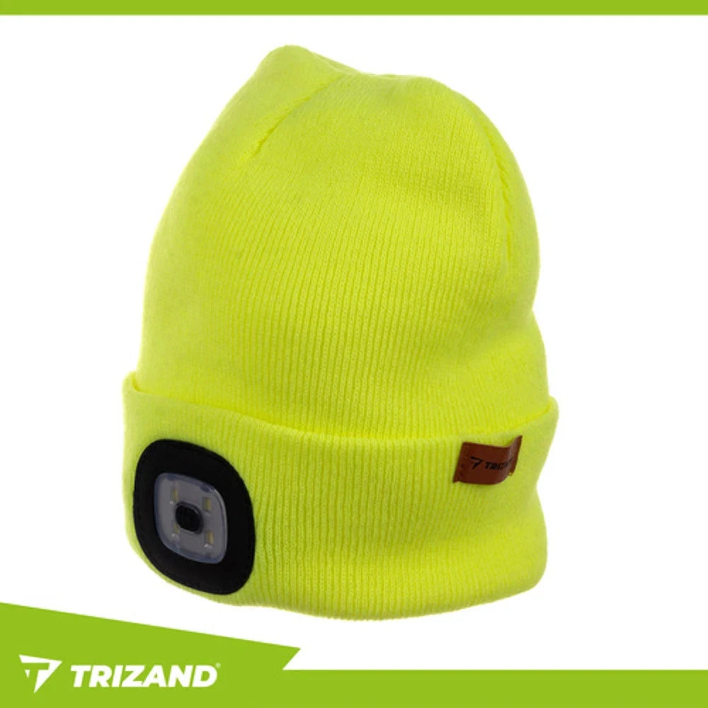 Cappello con Torcia LED Ricaricabile USB Berretto Invernale Running e Corsa