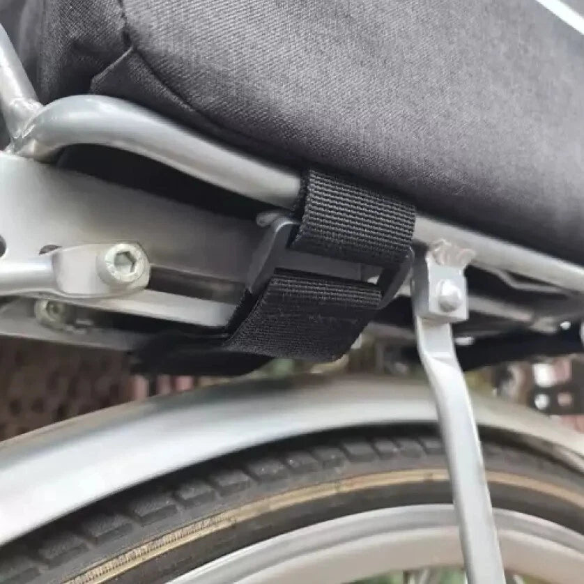 Borsa bici bicicletta portabagagli portapacchi tracolla trasporto impermeabile