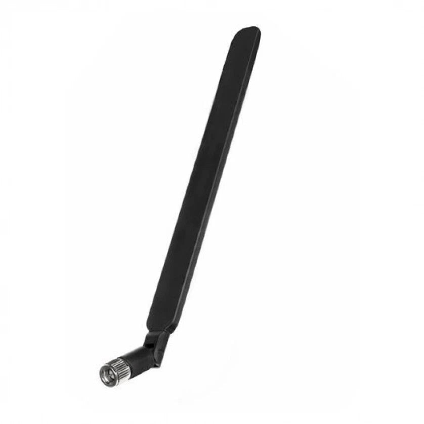 Antenna WiFi e LTE per Router Modem 4G, Connettore SMA Maschio Universale, Angolazione 90°, Nero o Bianco