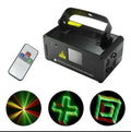 Proiettore laser 3d rgy l200 fx-laser - 200mw multicolor - 9 dmx/con telecomando