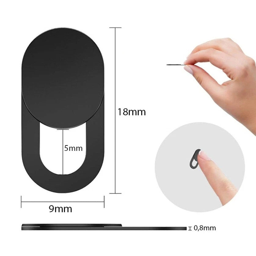 3 cover copertura webcam cumputer, smartphone, cellulare, tablet, ultra sottile