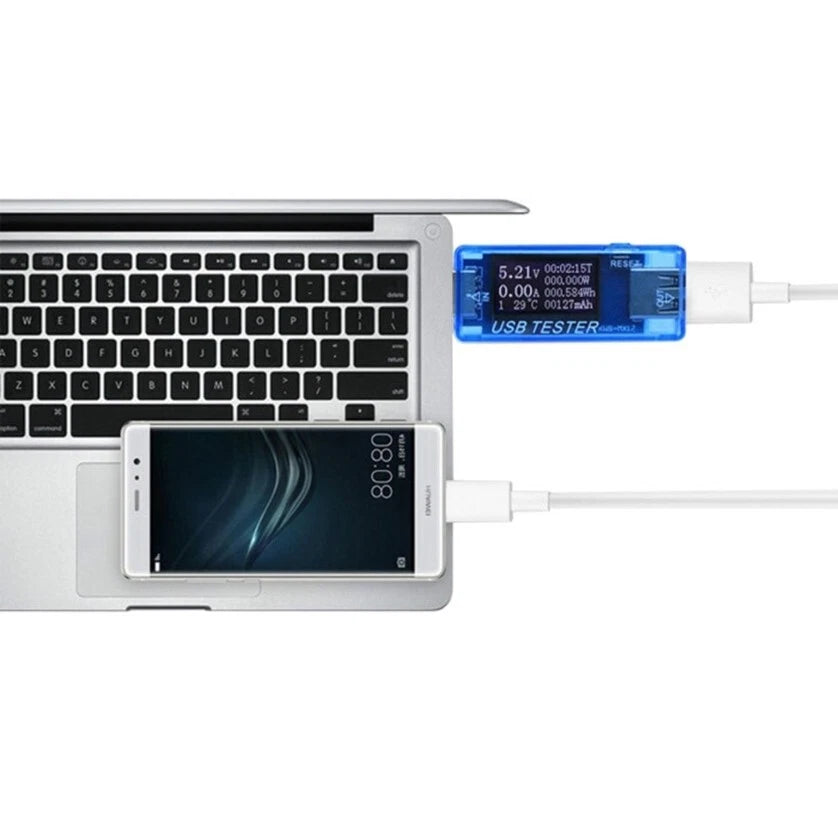 Tester usb rilevatore di tensione corrente carica batteria voltmetro amperometro
