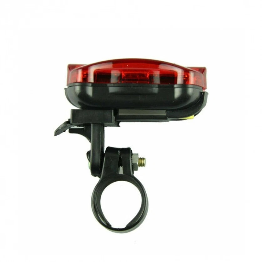 Kit Luci Bici LED Anteriore Barra + Posteriore 5 LED 7 Modalità, 12h+50h, Visibilità 1000m, Certificato CE