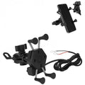 Porta Cellulare Universale per Moto e Scooter con Ricarica USB, Supporto Smartphone e GPS