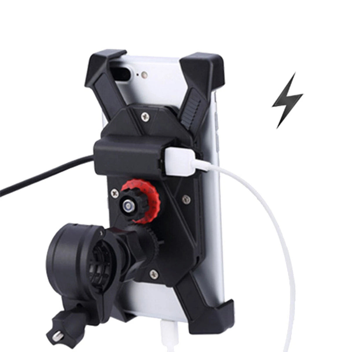 Porta Cellulare Universale per Moto e Scooter con Ricarica USB, Supporto Smartphone e GPS