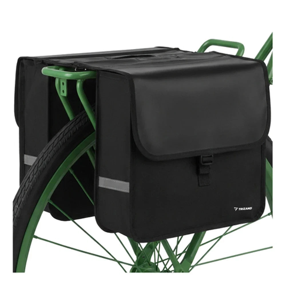 Borsa Doppia Porta Oggetti per Telaio Bici Borse Laterali Bicicletta Posteriori